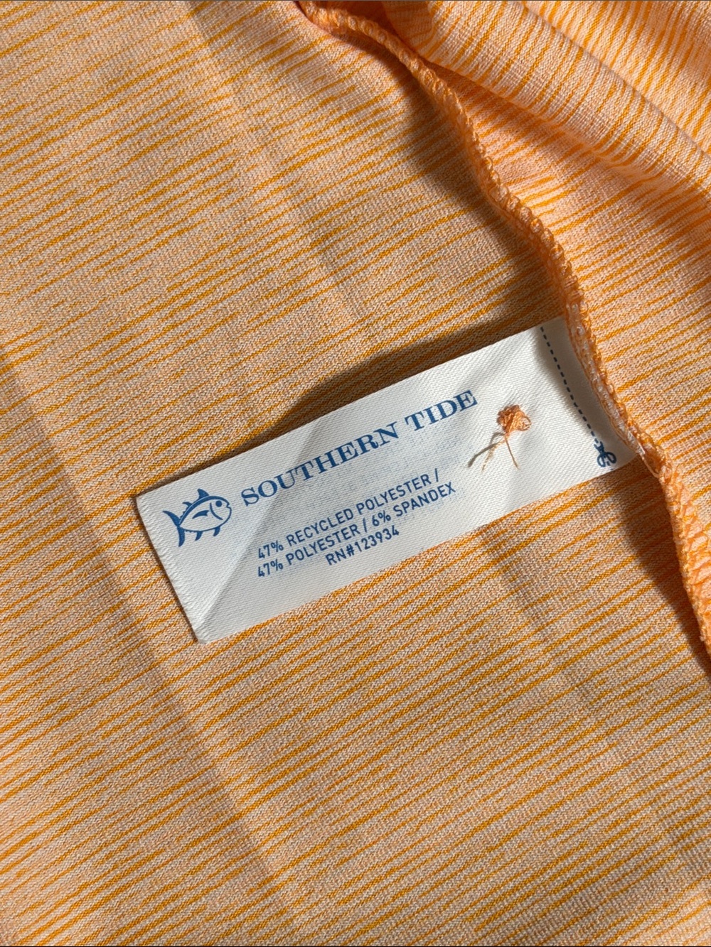 Southern Tide Driver Spacedye Performance Polo Shirt Size Medium - Picture 5 of 7